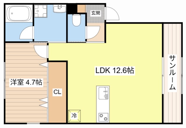 間取り図 クラルス
