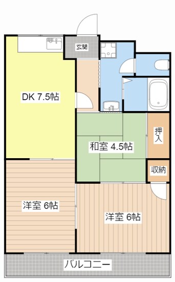 間取図 エスポワール