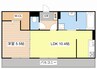 茶屋後・GK 1LDKの間取り