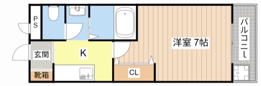 間取図 アドニス・ベルロードⅡ