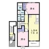 古城チェロ 2LDKの間取り