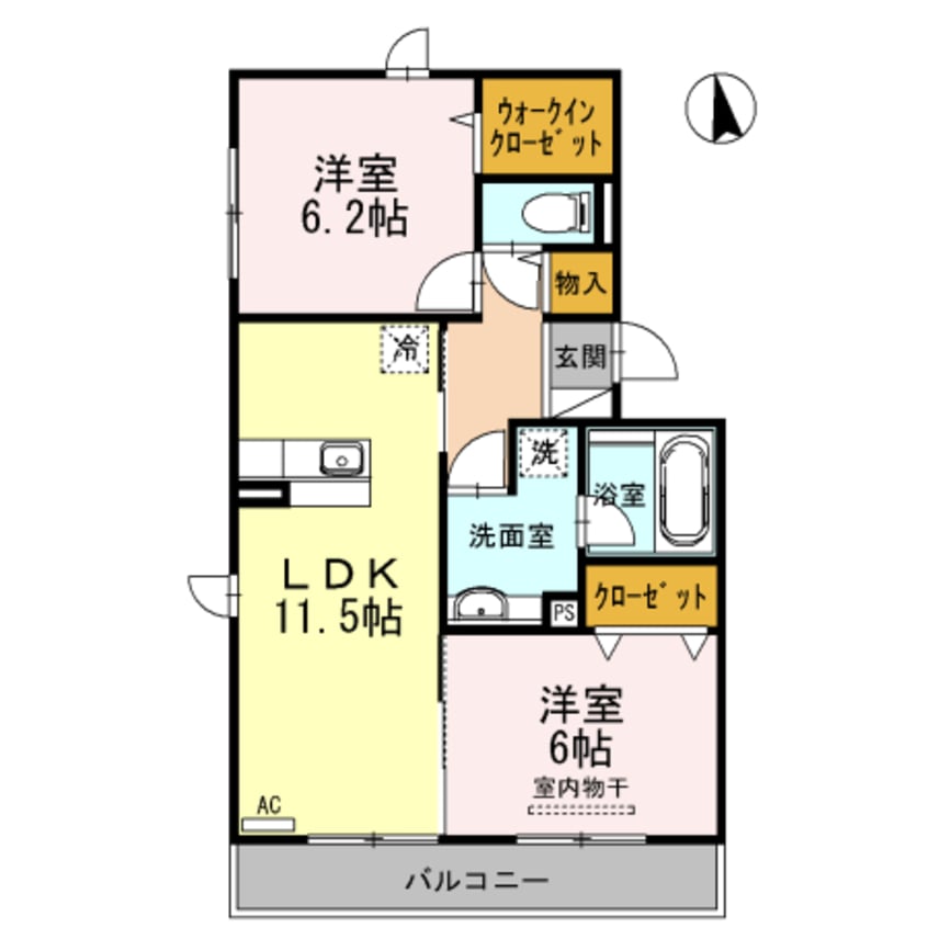 間取図 アイプルーク
