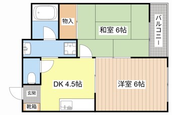 間取図 ヴェルデ比叡山