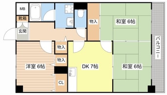 間取図 グリーン茨木
