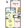 Ｆｒｉｅｄｅｎ一風 2LDKの間取り