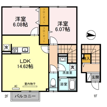 間取図 サンシャイン飛竜