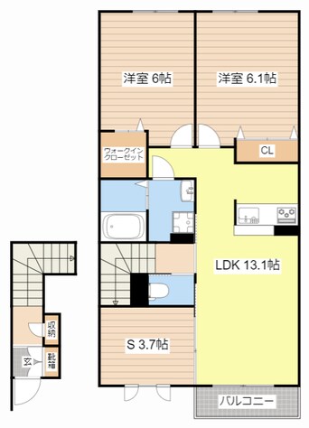 間取図 ミーリス・Ⅱ