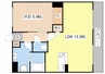 ｐｉｓｏｌａ 1LDKの間取り