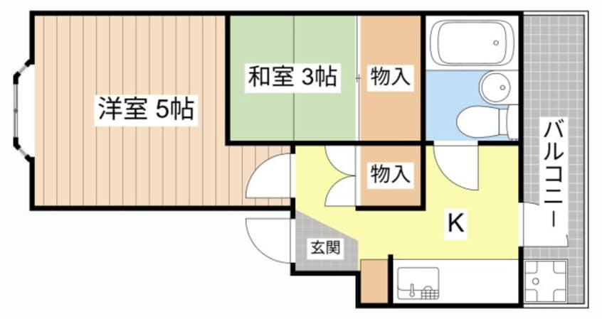 間取図 キャッスル彦根