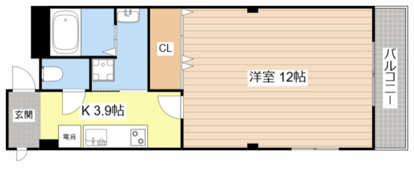 間取図 ジョイ５番館