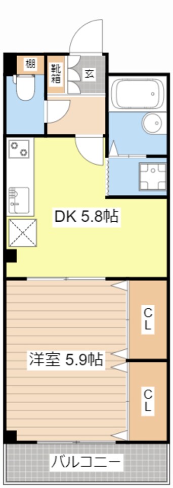 間取図 オレンジヒルズ