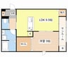 レフレール 1LDKの間取り