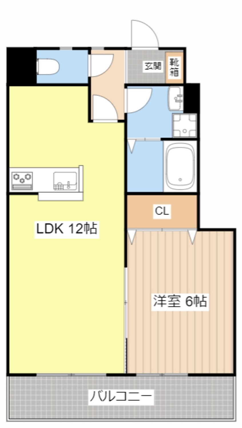 間取図 サンガーデン一橋