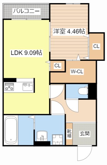 間取図 ルームス楓