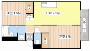 間取図 ハイツカトレア