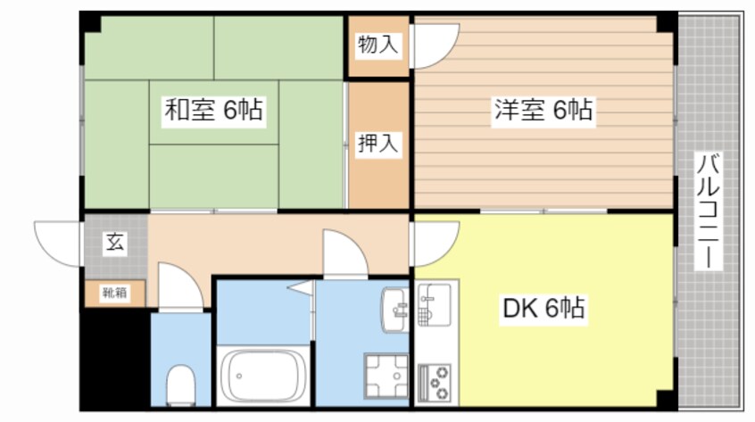 間取図 グランドールTakagai