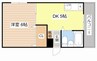 axメゾン 1DKの間取り