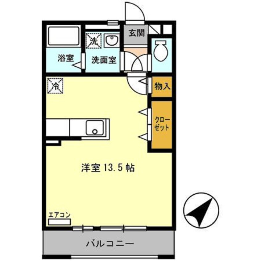 間取図 パールコート