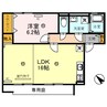 夢咲きの里　Ｃ 1LDKの間取り