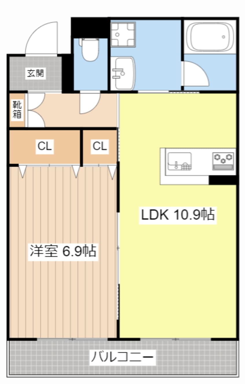 間取図 ユニヴェール