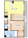San du Will 2LDKの間取り