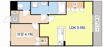 間取図 レジデンス　コモド