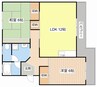 ロイヤルハイツ 2LDKの間取り