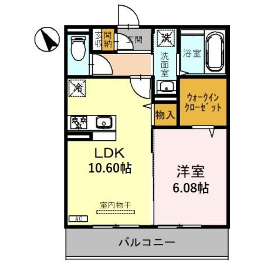 間取図 レジデンスコート栗東