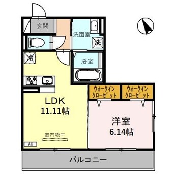 間取図 レジデンスコート栗東