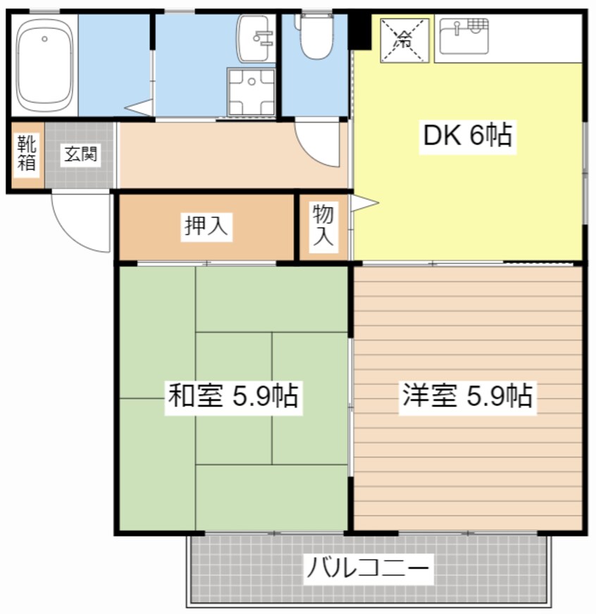 間取図 レジデンス・ＴＫ