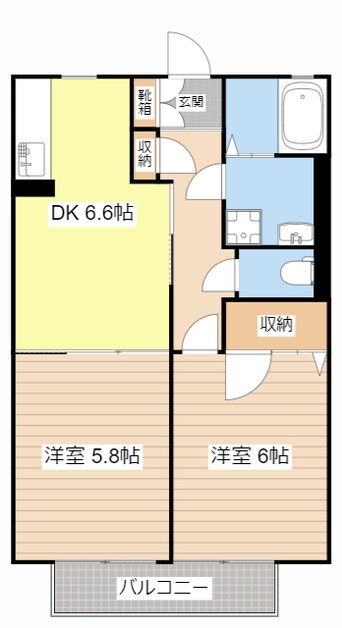 間取図 シャーメゾン　リーリエ