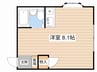 プールブゥ 1Rの間取り