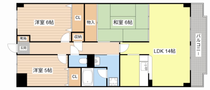 間取図 ルミエール23