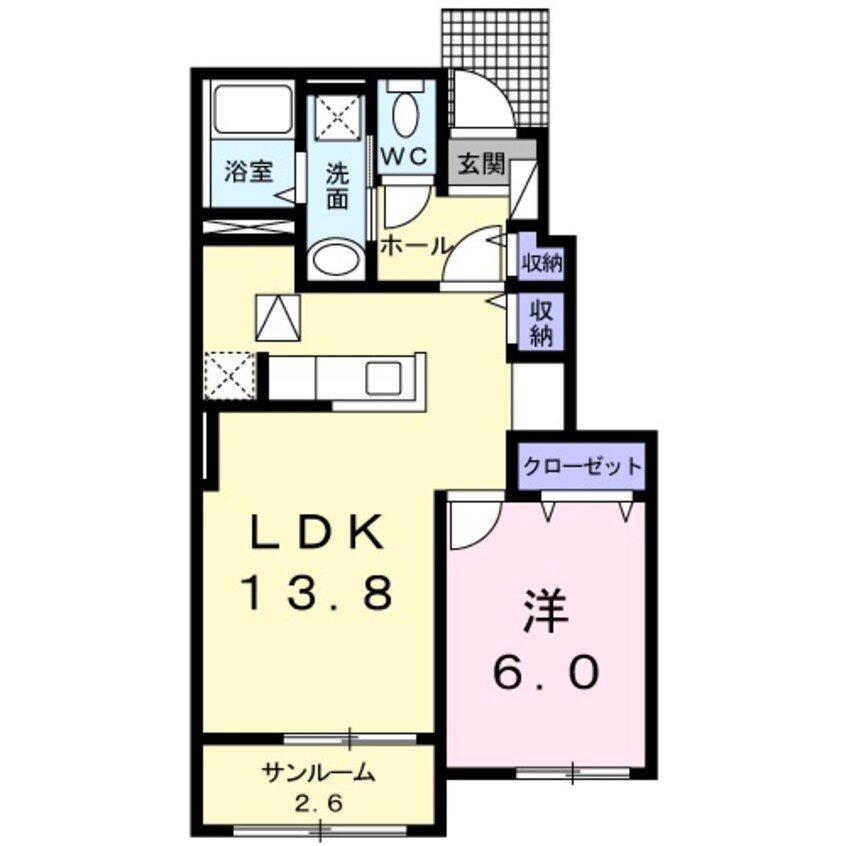 間取図 ブライトハウスⅤ