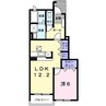 プレッソ　メゾン　Ⅱ 1LDKの間取り