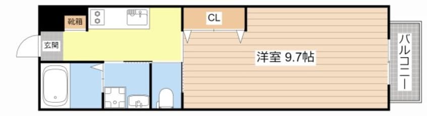間取図 Ｋ・ソルジェンテⅡ