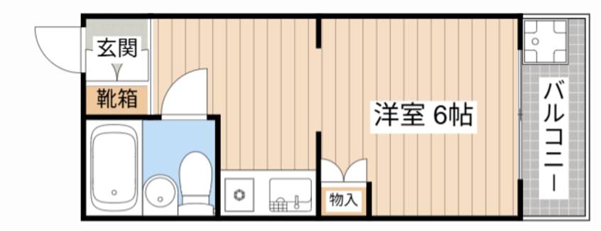 間取図 アイシーアネックスビル