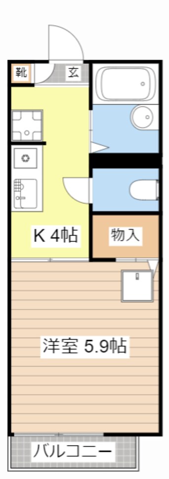 間取図 レーベン２１