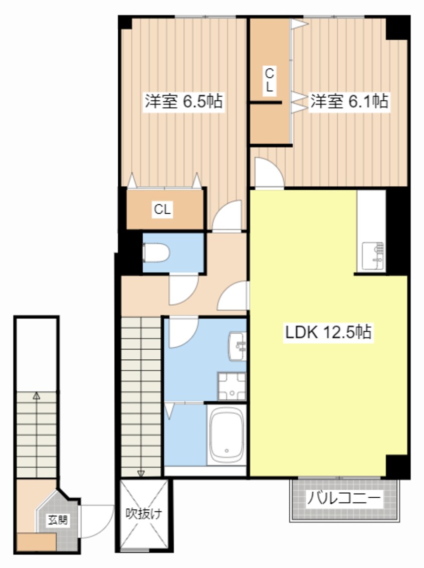 間取図 ラディエI