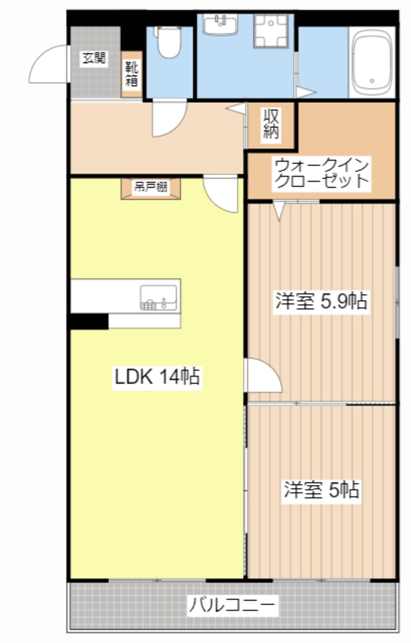 間取図 ハートフル・セレーネ