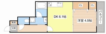 間取図 R-6Court