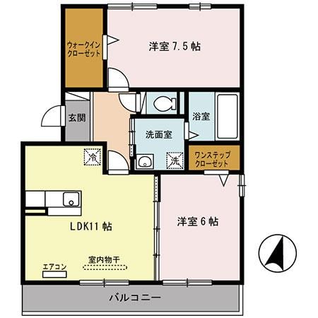 間取り図 メイプルコート