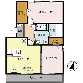 間取図 メイプルコート