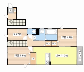 間取図 グランモンターニュ