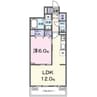 ＧＬ　ｍｉｎａｋｕｃｈｉ　Ⅰ 1LDKの間取り
