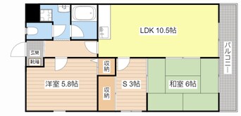 間取図 メゾンエスポワール