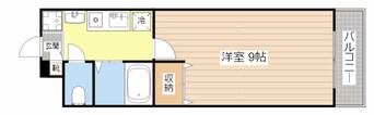 間取図 セコンダリー谷畑