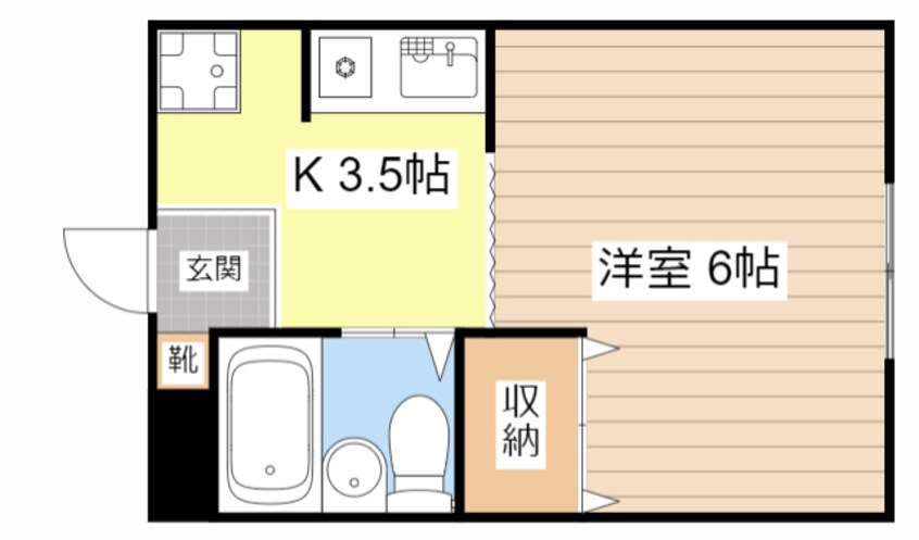 間取図 サテンドール草津