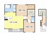 ヴィフ　メゾン　Ｎ 2LDKの間取り