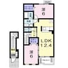 ダンデ　ライオン 2LDKの間取り